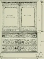 An illustration from Furniture for to-day and to-morrow, with details, scale drawings, and pen and ink sketches (1900)