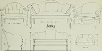 Picture 51 of 175 from Furniture for to-day and to-morrow, with details, scale drawings, and pen and ink sketches (1900), leaf 55
