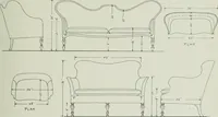 An illustration from Furniture for to-day and to-morrow, with details, scale drawings, and pen and ink sketches (1900)