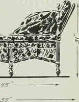 An illustration from Furniture for to-day and to-morrow, with details, scale drawings, and pen and ink sketches (1900)
