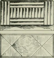 An illustration from Furniture for to-day and to-morrow, with details, scale drawings, and pen and ink sketches (1900)