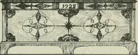 An illustration from Furniture for to-day and to-morrow, with details, scale drawings, and pen and ink sketches (1900)