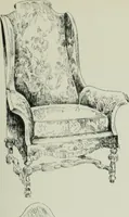 An illustration from Furniture for to-day and to-morrow, with details, scale drawings, and pen and ink sketches (1900)