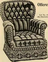 An illustration from Furniture including everything for the home, office and hotel. (1908)