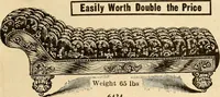 An illustration from Furniture including everything for the home, office and hotel. (1908)