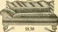An illustration from Furniture including everything for the home, office and hotel. (1908)