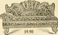 An illustration from Furniture including everything for the home, office and hotel. (1908)