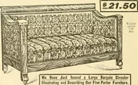 An illustration from Furniture including everything for the home, office and hotel. (1908)