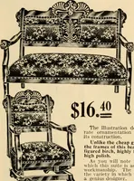 An illustration from Furniture including everything for the home, office and hotel. (1908)