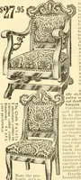 An illustration from Furniture including everything for the home, office and hotel. (1908)