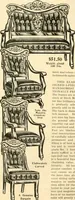 An illustration from Furniture including everything for the home, office and hotel. (1908)