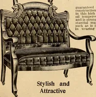 An illustration from Furniture including everything for the home, office and hotel. (1908)