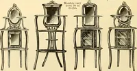 An illustration from Furniture including everything for the home, office and hotel. (1908)