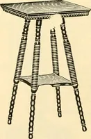 An illustration from Furniture including everything for the home, office and hotel. (1908)