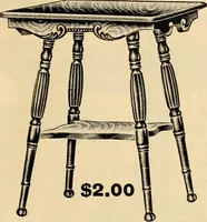 An illustration from Furniture including everything for the home, office and hotel. (1908)