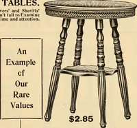 An illustration from Furniture including everything for the home, office and hotel. (1908)