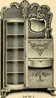 An illustration from Furniture including everything for the home, office and hotel. (1908)