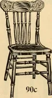 An illustration from Furniture including everything for the home, office and hotel. (1908)