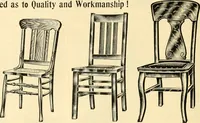 An illustration from Furniture including everything for the home, office and hotel. (1908)
