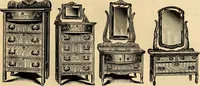 An illustration from Furniture including everything for the home, office and hotel. (1908)