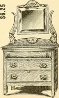 An illustration from Furniture including everything for the home, office and hotel. (1908)