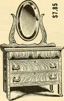 An illustration from Furniture including everything for the home, office and hotel. (1908)
