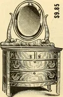 An illustration from Furniture including everything for the home, office and hotel. (1908)