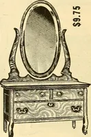 An illustration from Furniture including everything for the home, office and hotel. (1908)