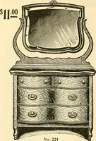An illustration from Furniture including everything for the home, office and hotel. (1908)