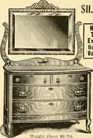 An illustration from Furniture including everything for the home, office and hotel. (1908)