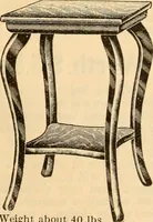 An illustration from Furniture including everything for the home, office and hotel. (1908)