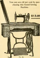 An illustration from Furniture including everything for the home, office and hotel. (1908)