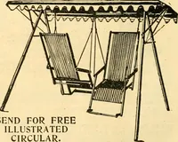 An illustration from Furniture including everything for the home, office and hotel. (1908)