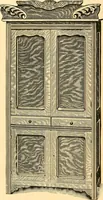 An illustration from Furniture including everything for the home, office and hotel. (1908)