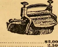 An illustration from Furniture including everything for the home, office and hotel. (1908)