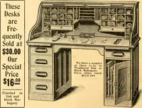 An illustration from Furniture including everything for the home, office and hotel. (1908)