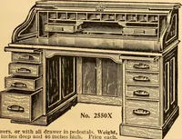 An illustration from Furniture including everything for the home, office and hotel. (1908)