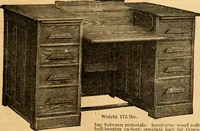 An illustration from Furniture including everything for the home, office and hotel. (1908)