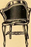An illustration from Furniture including everything for the home, office and hotel. (1908)
