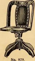 An illustration from Furniture including everything for the home, office and hotel. (1908)