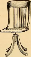 An illustration from Furniture including everything for the home, office and hotel. (1908)