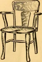 An illustration from Furniture including everything for the home, office and hotel. (1908)