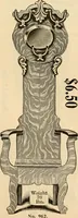 An illustration from Furniture including everything for the home, office and hotel. (1908)