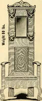 An illustration from Furniture including everything for the home, office and hotel. (1908)