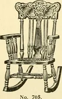 An illustration from Furniture including everything for the home, office and hotel. (1908)