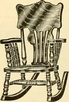 An illustration from Furniture including everything for the home, office and hotel. (1908)