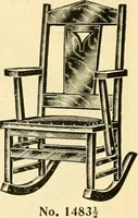 An illustration from Furniture including everything for the home, office and hotel. (1908)