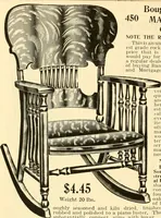An illustration from Furniture including everything for the home, office and hotel. (1908)