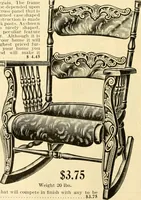 An illustration from Furniture including everything for the home, office and hotel. (1908)