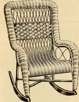 An illustration from Furniture including everything for the home, office and hotel. (1908)